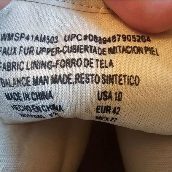 Scoop Women's Faux Shearling Boots, Taupe, sz 10, like new - Picture 7 of 8